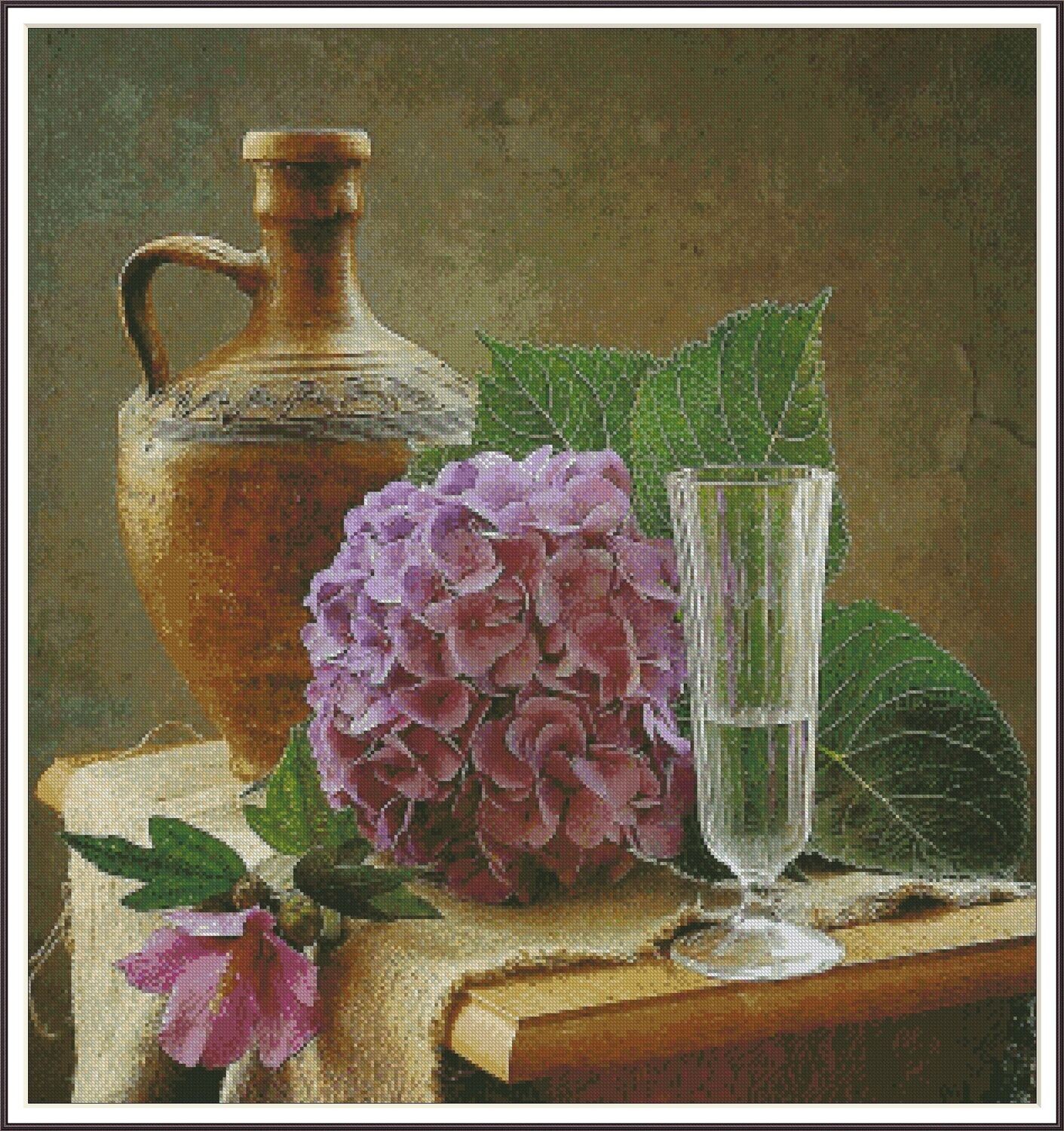 Purple Hydrangeas