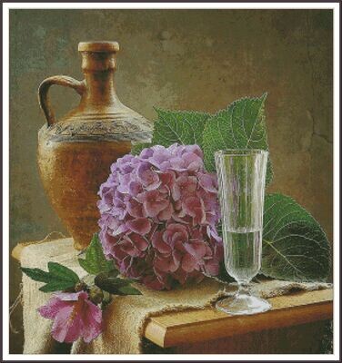 Purple Hydrangeas