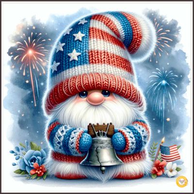4th of July Gnome