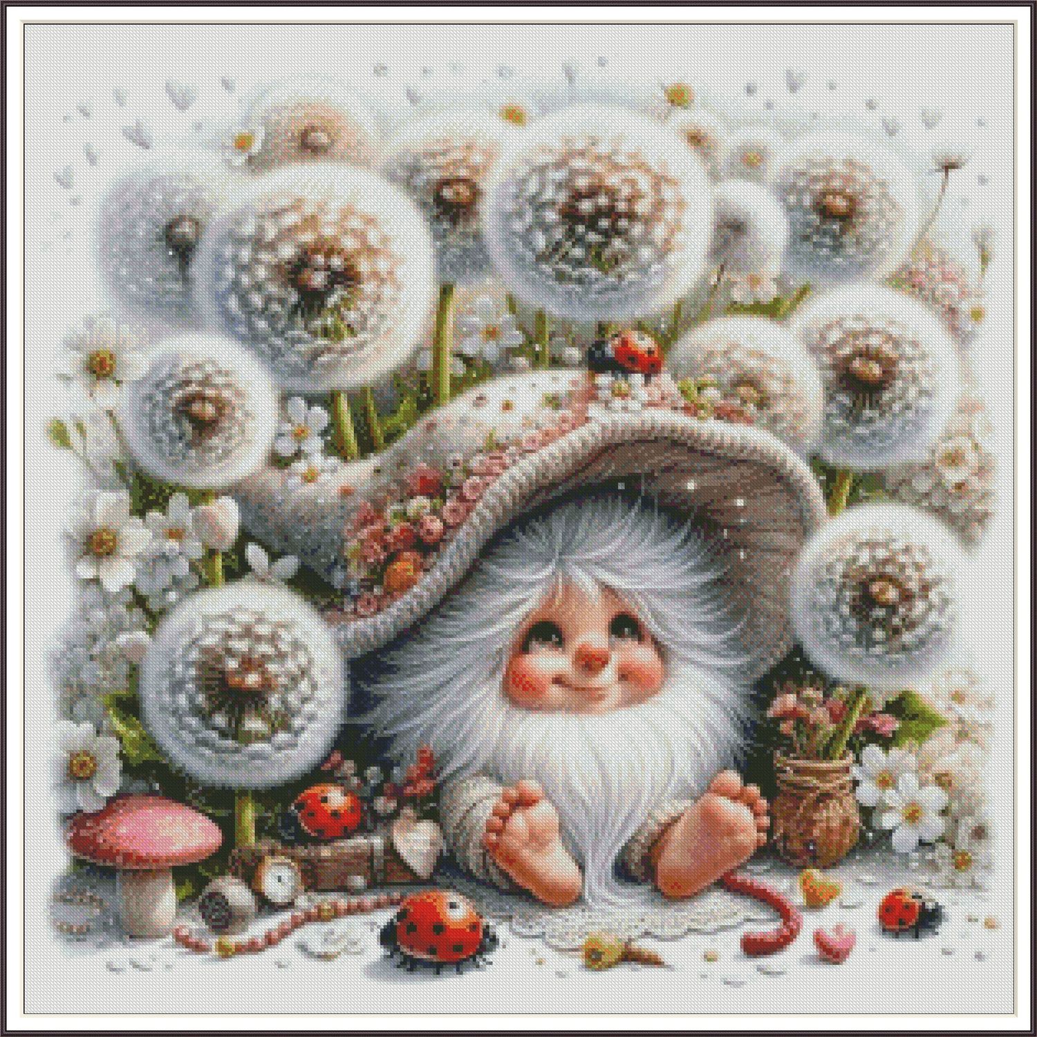 Dandelion Gnome