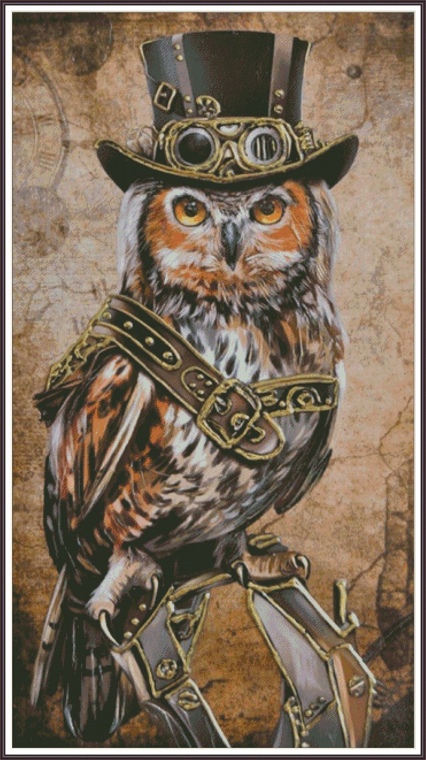 Steampunk Owl