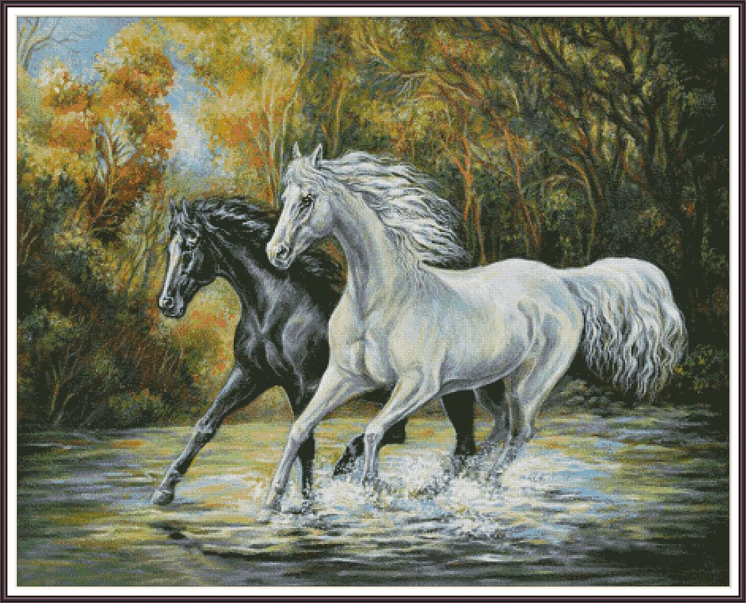 Running Horses
