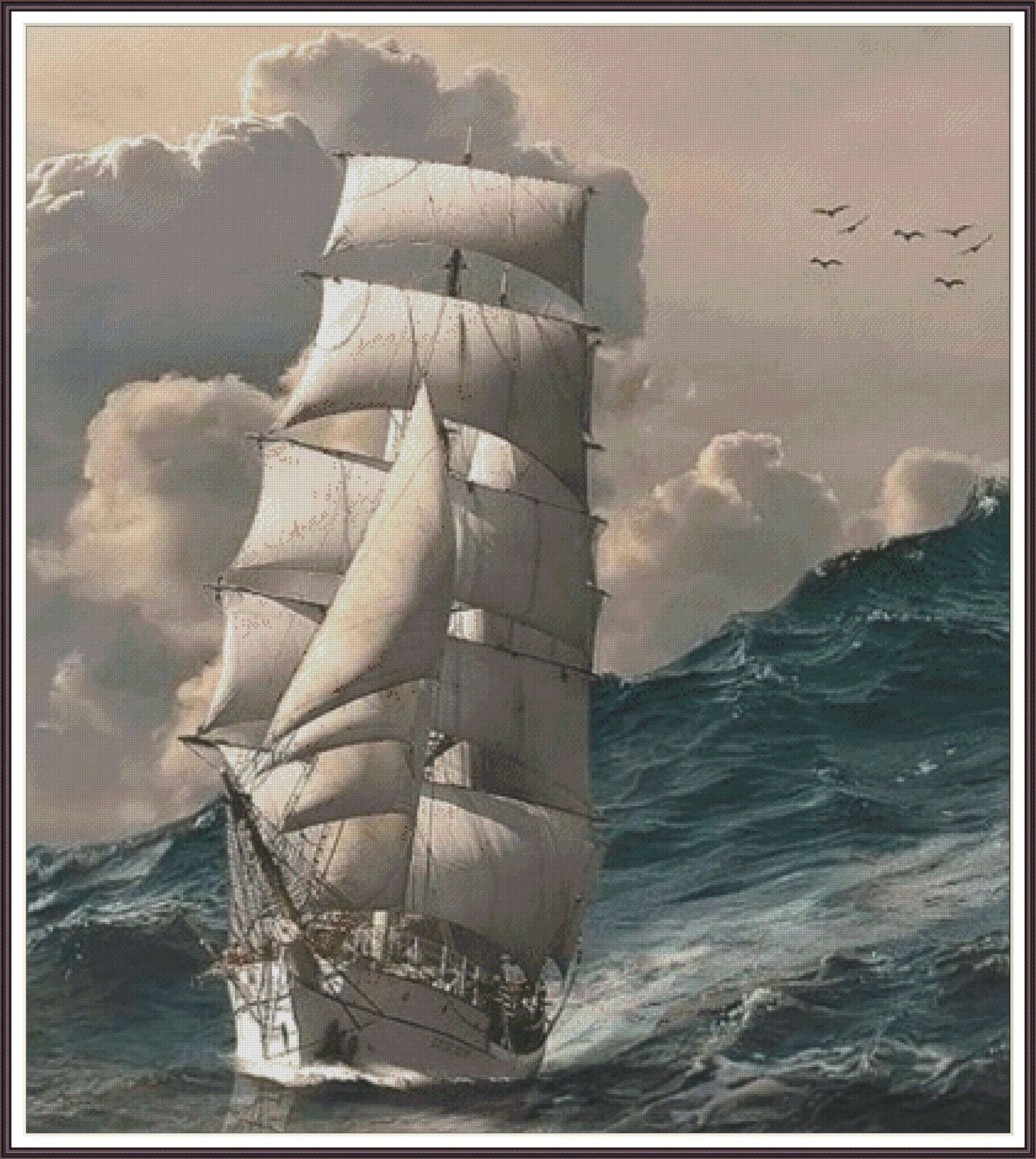 A Sailing boat