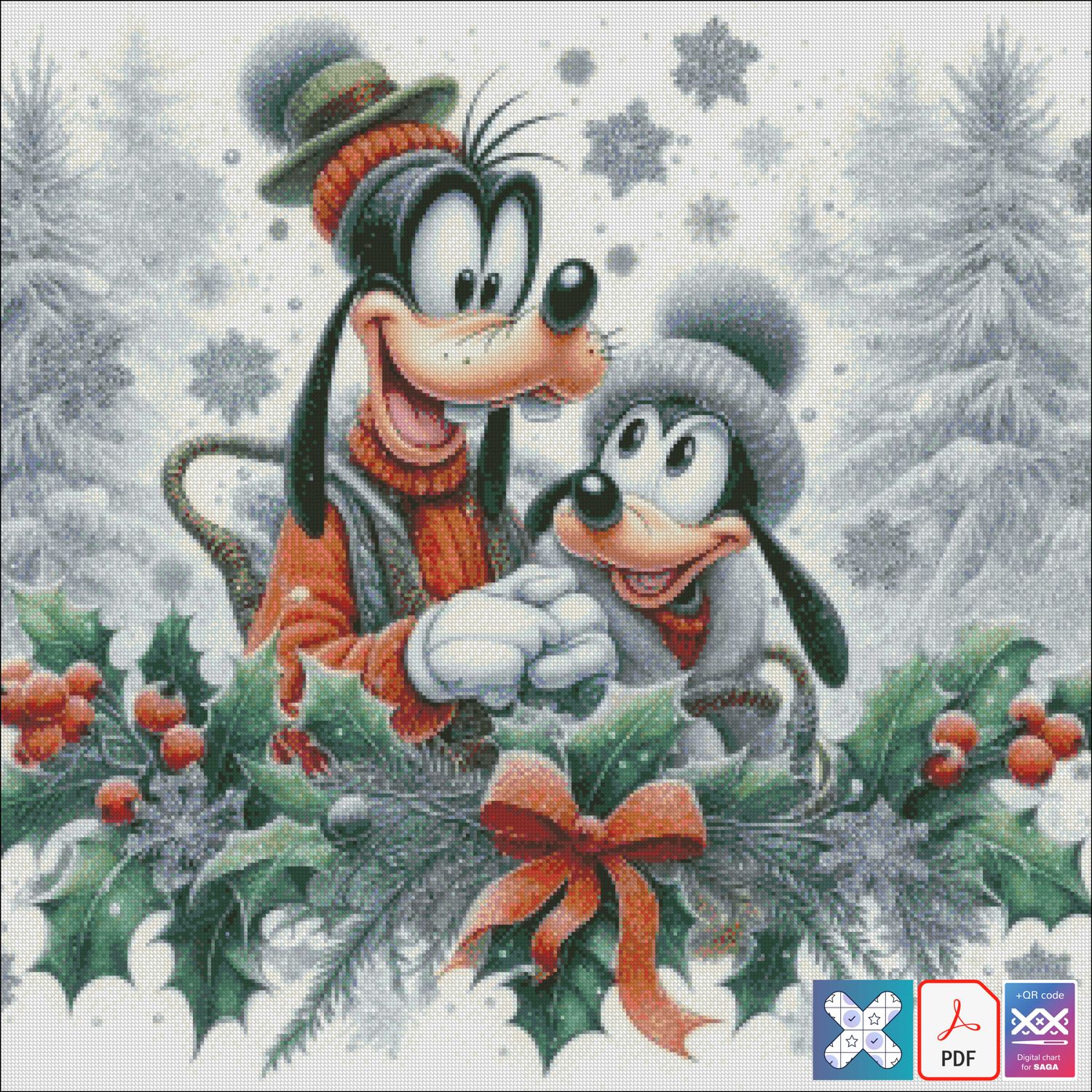 Pluto in Christmas