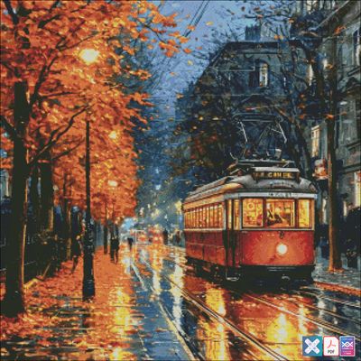 Autumn Tram -2