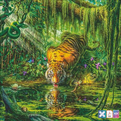 Water&#39;s Edge Tiger