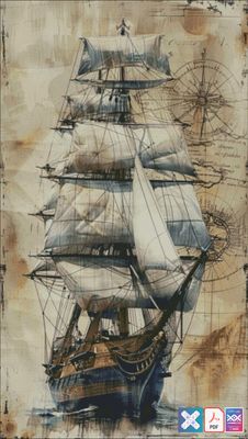 Majestic Sailing Vessel