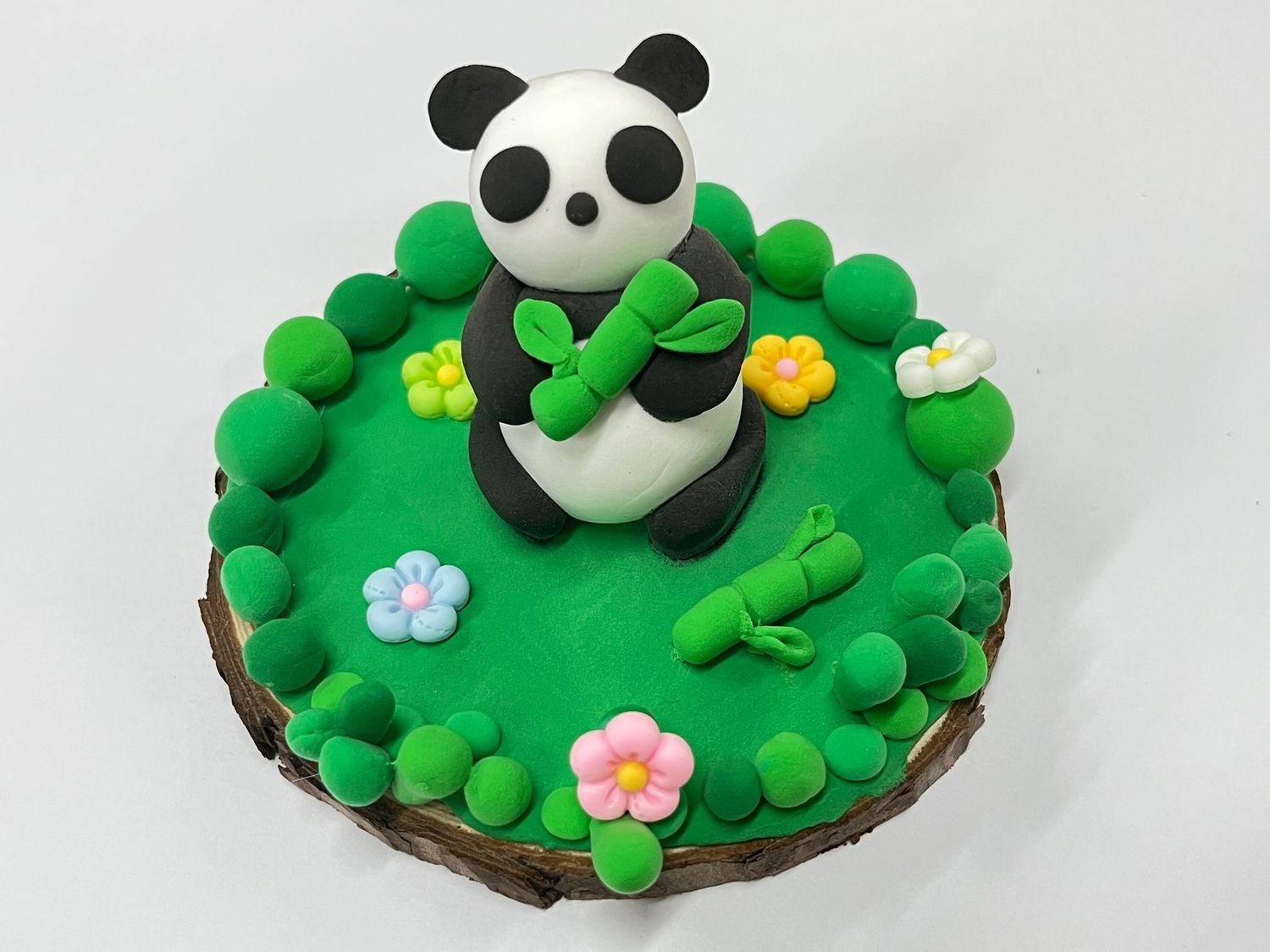 熊貓黏土手作材料包 (非成品)