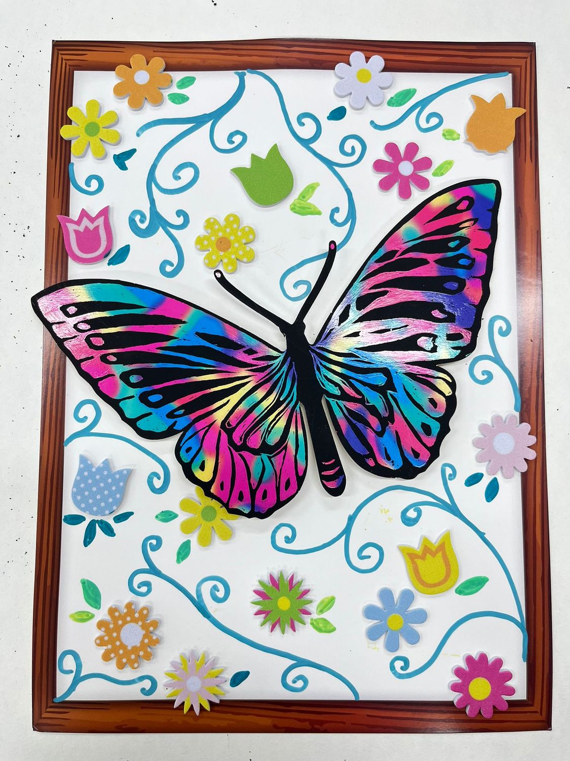 刮刮昆蟲畫手作材料包​(非成品)