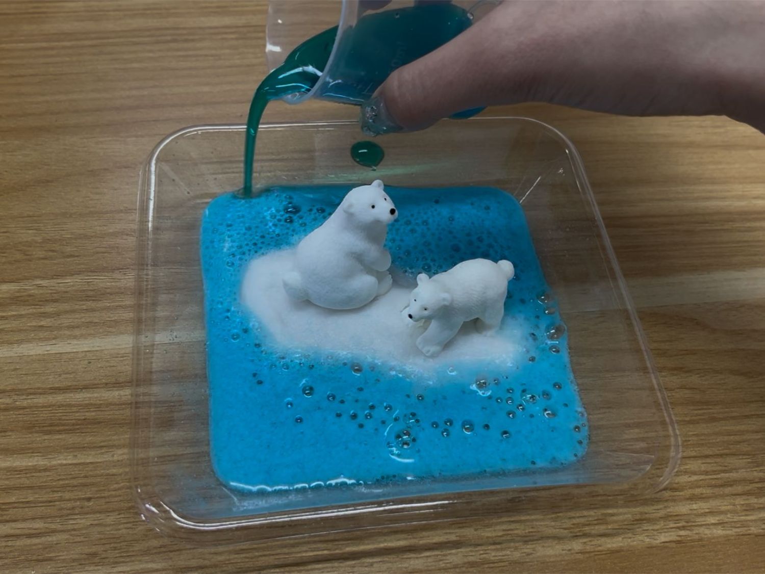 冰川融化小實驗(非成品)