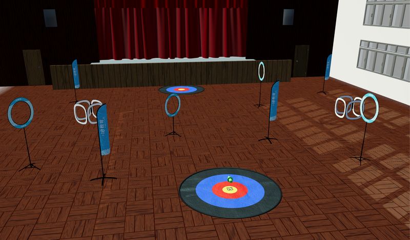 無人機障礙賽道