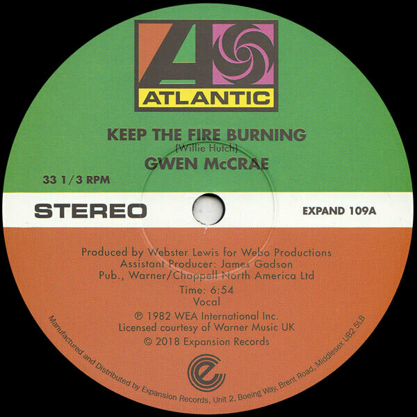 Gwen McCrae (12-inch) EXPAND109
