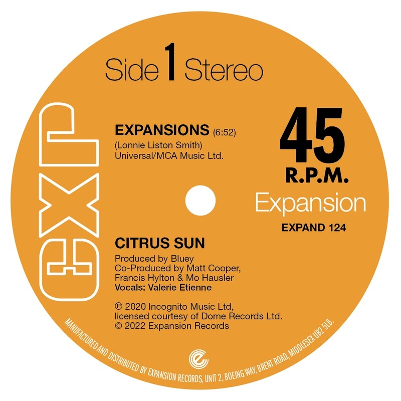 Citrus Sun (12&quot;) EXPAND124