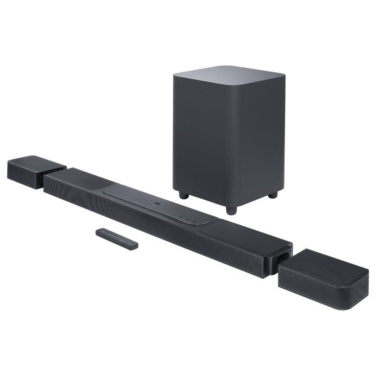 JBL BAR 1300 11.1.4-Channel Soundbar With Detachable Speakers - Black