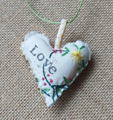 Love heart pendant