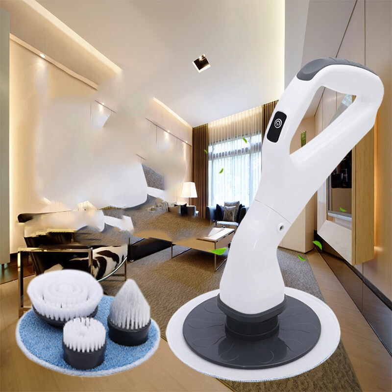 Multifunctional Household Wireless Electric Cleaning Brush Toilet Brush Electric Mop Car Washing Brush Wiping Glass Bathroom Kitchen Brush