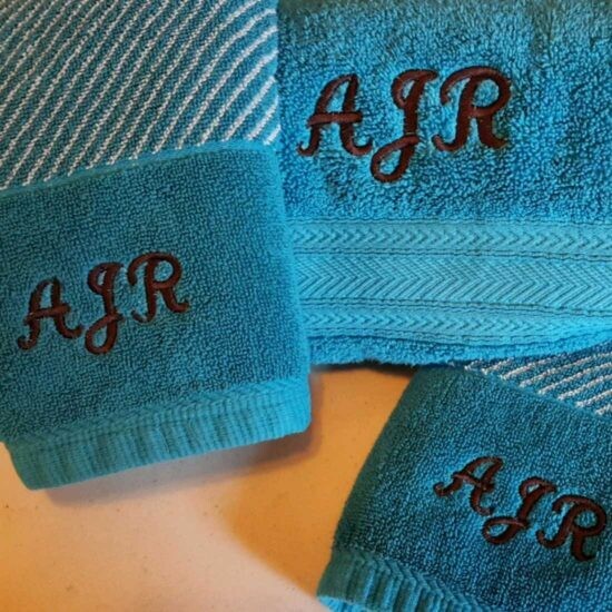 Monogrammed Towels