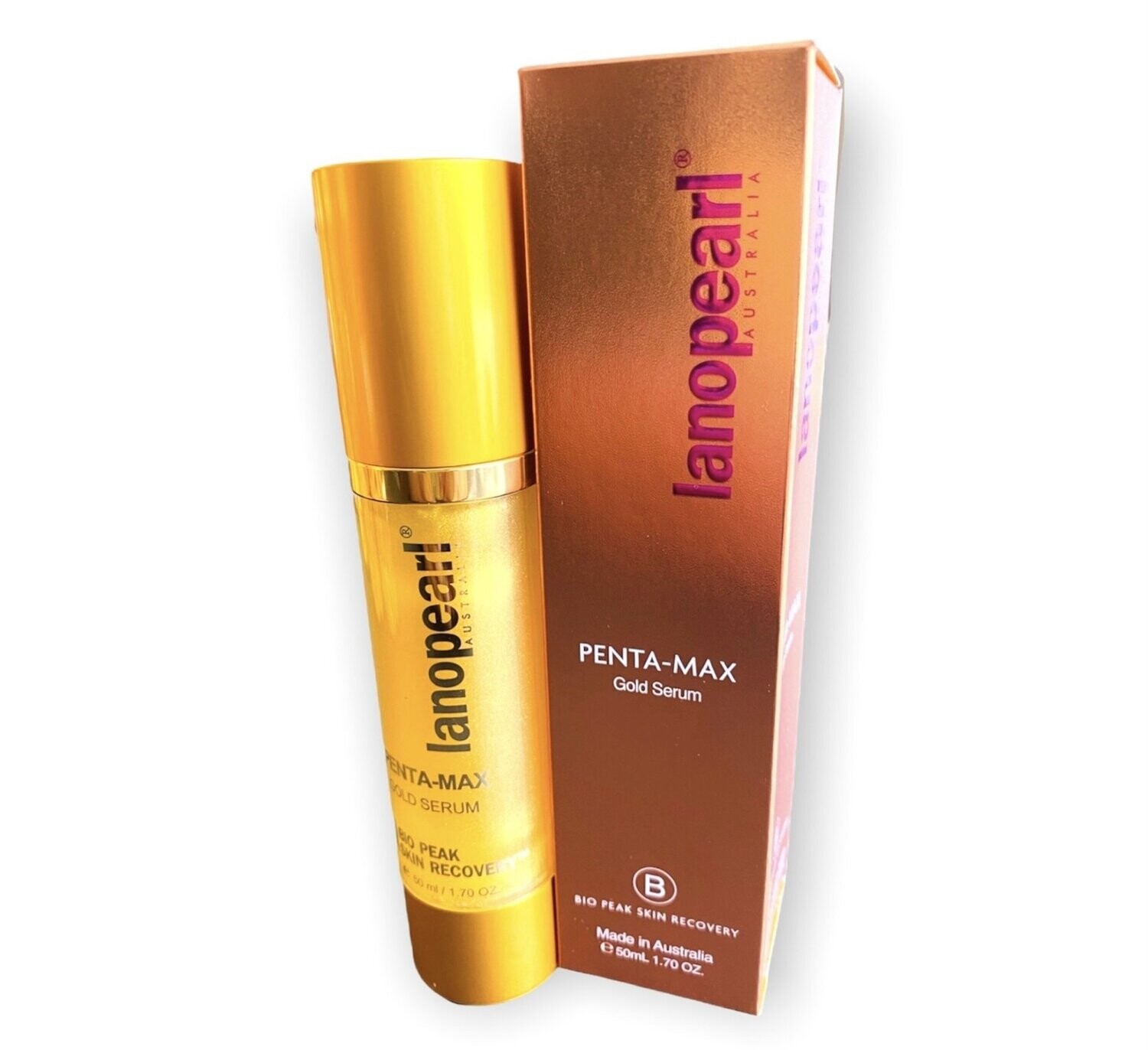 Lanopearl Penta Max Nanosome Gold Face Serum 50ml