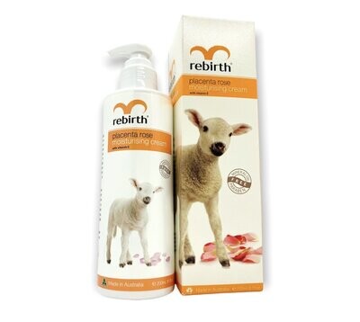 Rebirth Placenta Rose Moisturising Cream 200ml