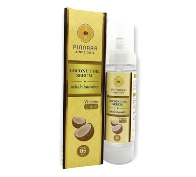 Pinnara Coconut Oil Serum Vitamin C&E 85 ml For Face, Body and Hair