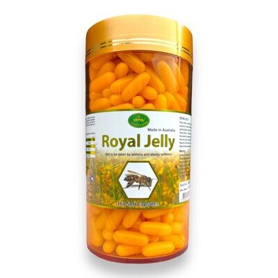 Nature's King Royal Jelly 1000mg 365 Soft Capsules