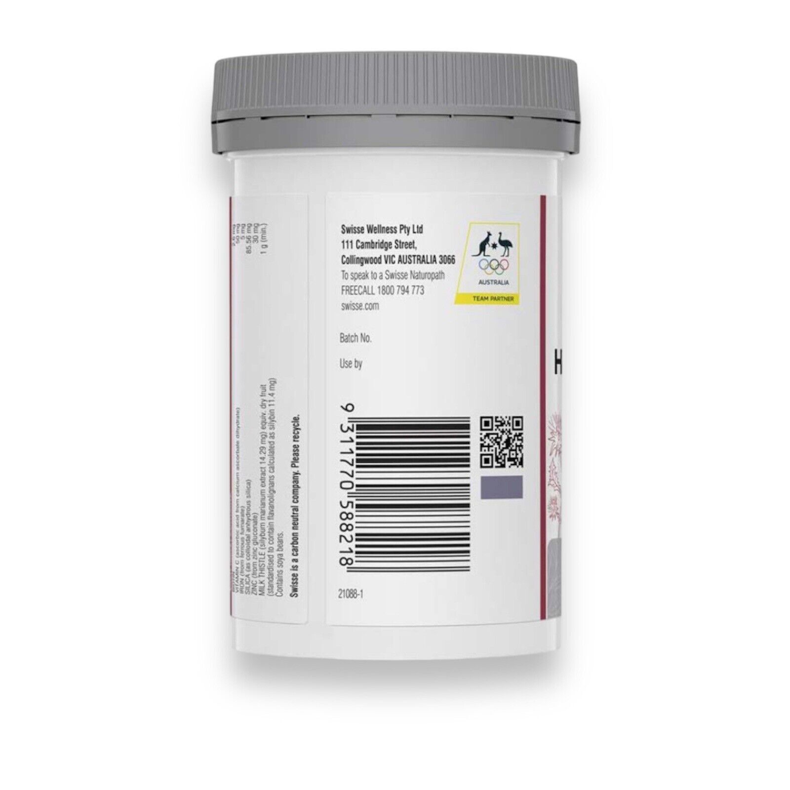 Swisse Hair Skin Nails Ultiboost 100 Tablets