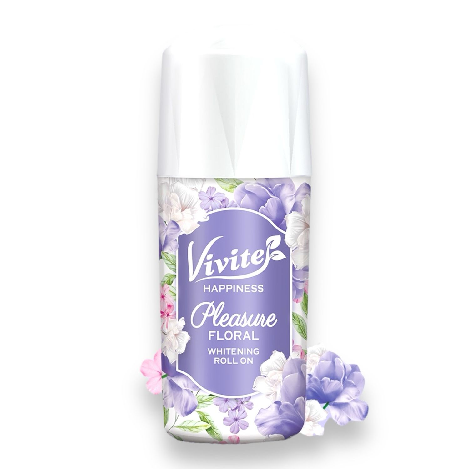 Vivite Roll On Happiness Pleasure Floral Whitening 40ml