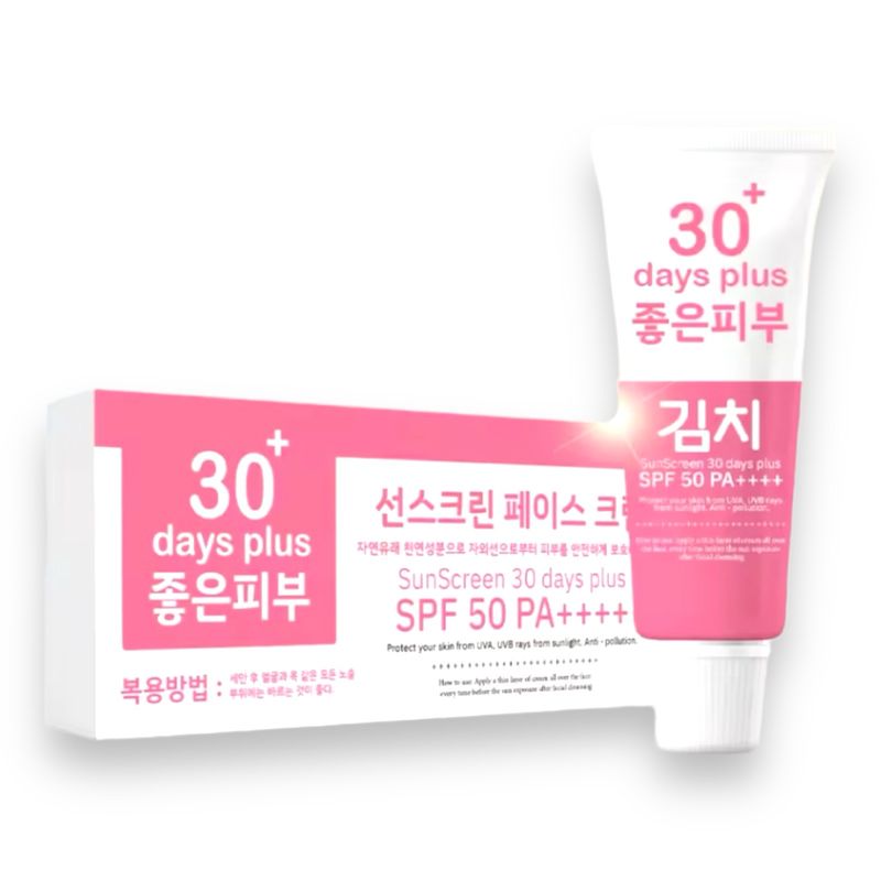 Kimchi SunScreen SPF 50 PA++++ 30 Days Plus Kimchi SunScreen SPF 50 PA++++ 30 Days Plus