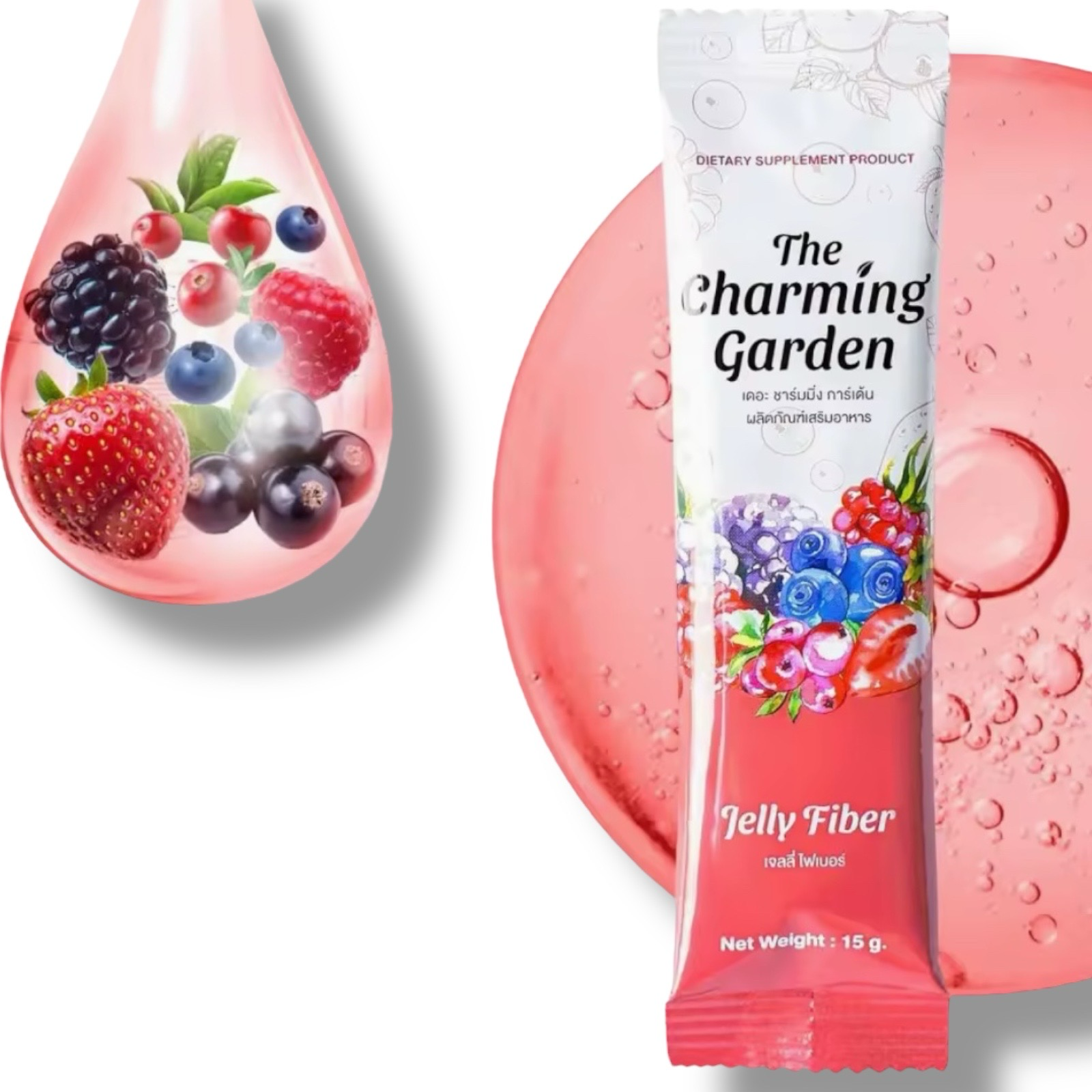 The Charming Garden Jelly Fiber 5 Sachets