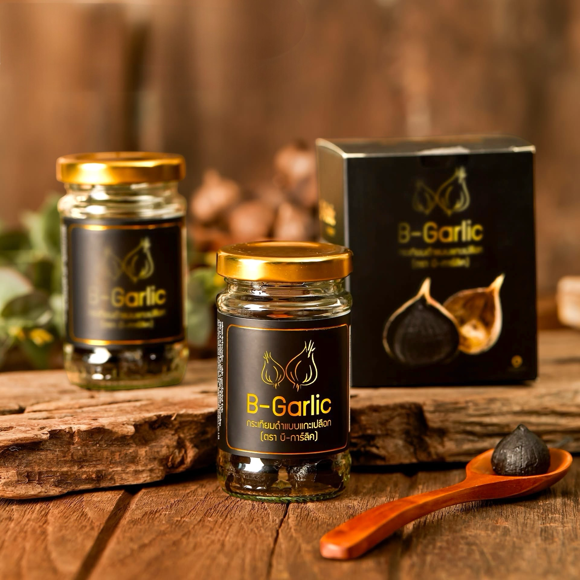 B-GARLIC Black Garlic 60g (12-17 Bulbs)