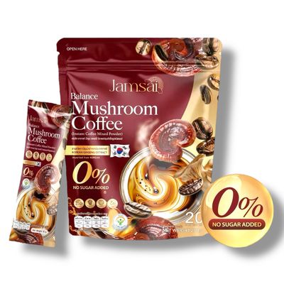 Jamsai Balance Mushroom Coffee – 20 Sachets Jamsai Balance Mushroom Coffee – 20 Sachets
