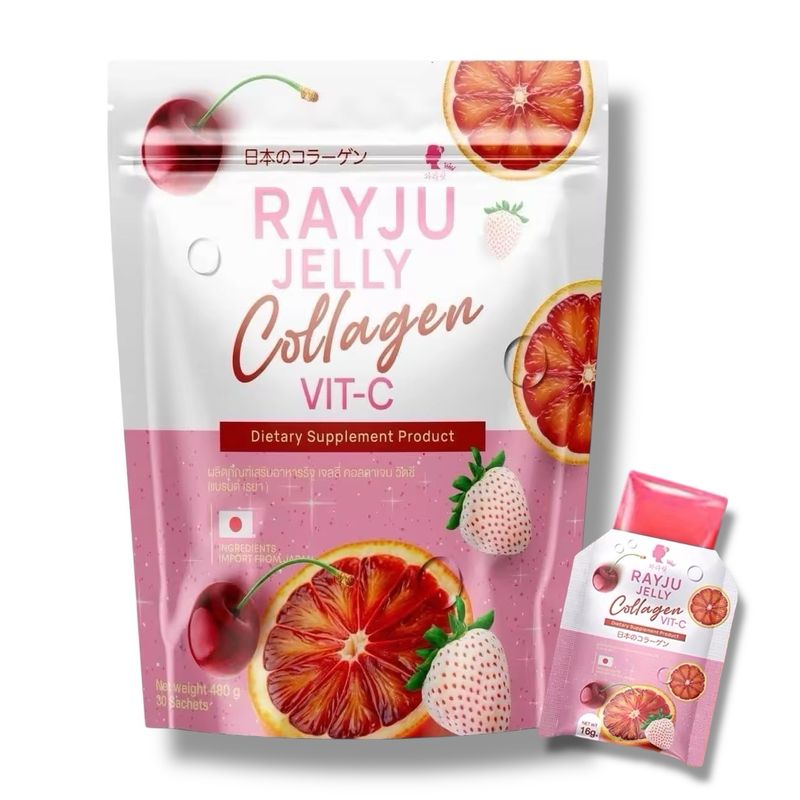 Rayju Jelly Collagen Vit C – Big Pack (30 Sachets) Rayju Jelly Collagen Vit C – Big Pack (30 Sachets)