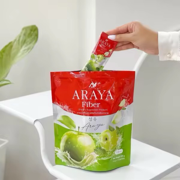 Araya Fiber Green Apple Flavor 15 Sachets