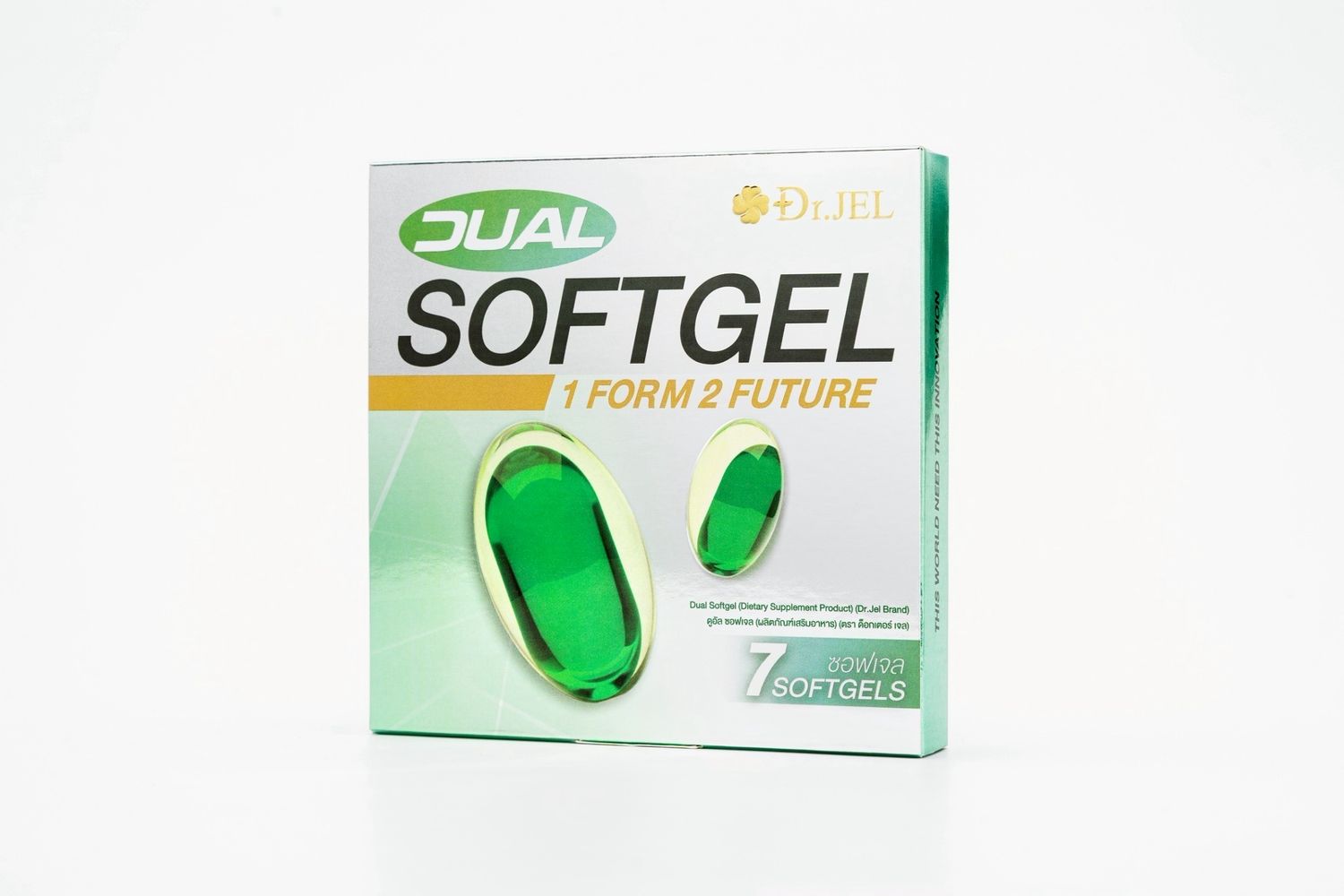 Dr.Jel (Dr Jel) Dual Softgel 1 Form · 2 Actions · 7 Softgels Fast Relief for Acid Reflux & Digestive Balance