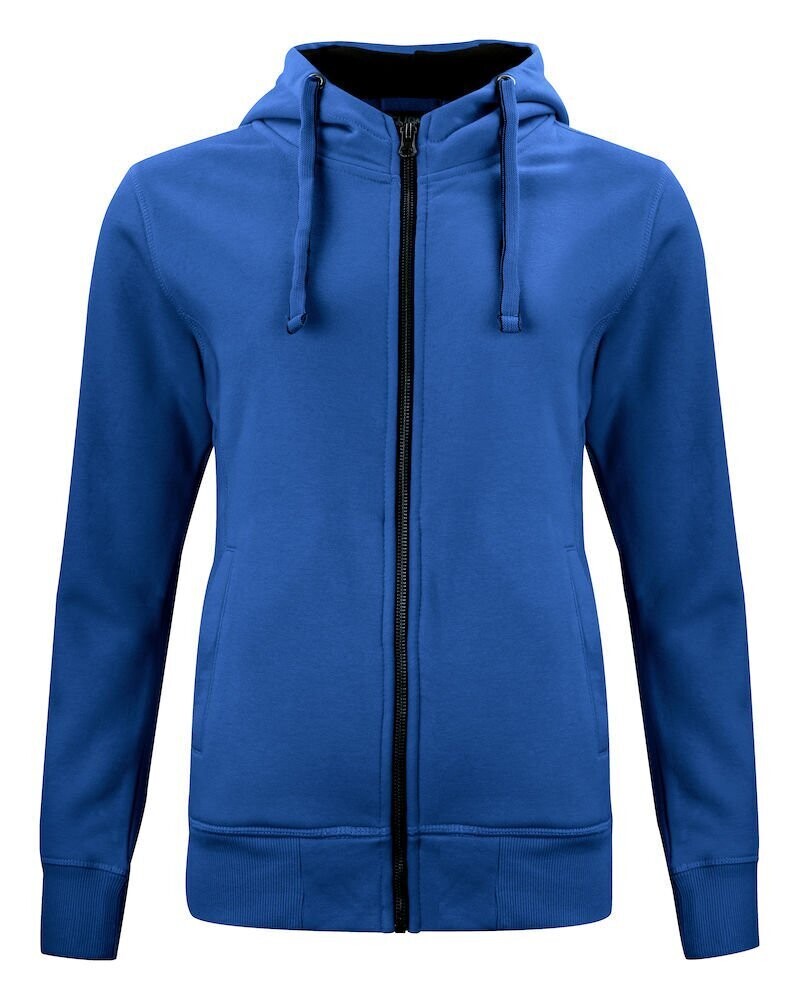NW-Classic Hoody Full Zip - Damen, Farben: royalblau-melange