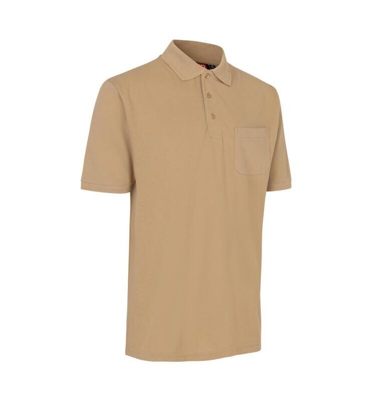 ID0520 Herren Polo mit Brusttasche