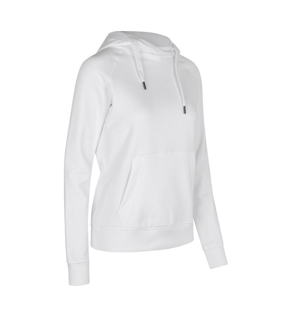 ID0637  CORE Hoodie Damen, Farbe: weiss