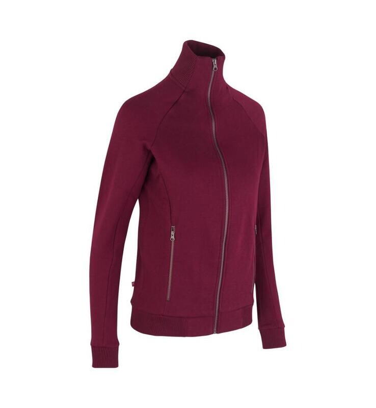 ID0629 Damen Sweat Weste mit Zipp ID0629 Damen Sweat Weste mit Zipp