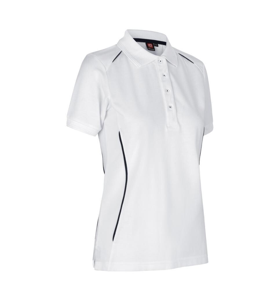 ID0329 PRO Wear Poloshirt Damen, Farbe: weiss