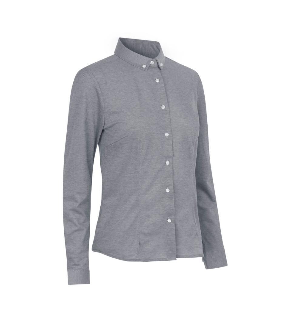 S85 Leichte Damenbluse langarm