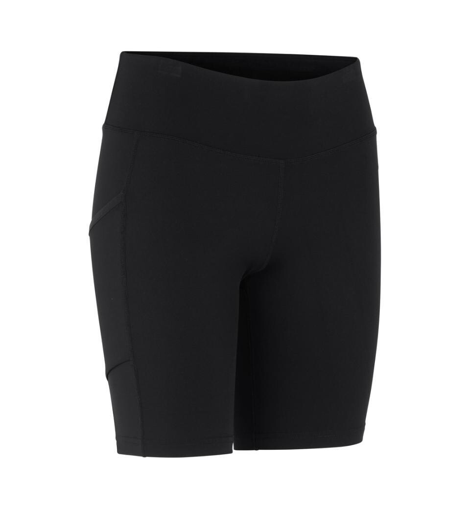G11049 Kurze Damen Lauf Leggings performance, Farbe: schwarz