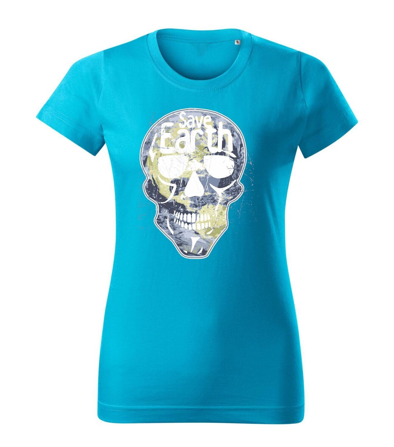 FP Save Earth DamenShirt, Farbe: türkis