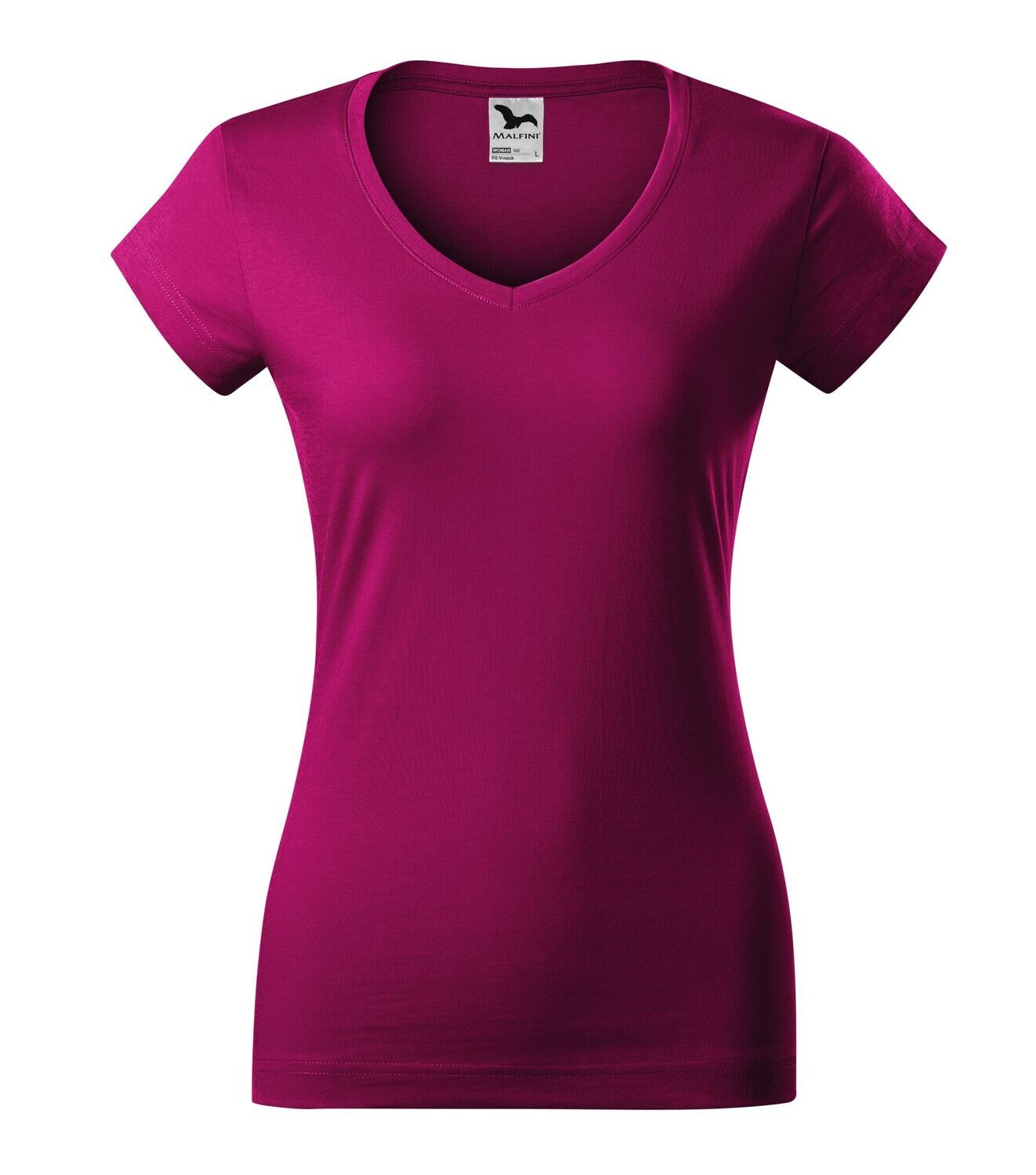 MF 162 - Damen Fit V-Neck Shirt