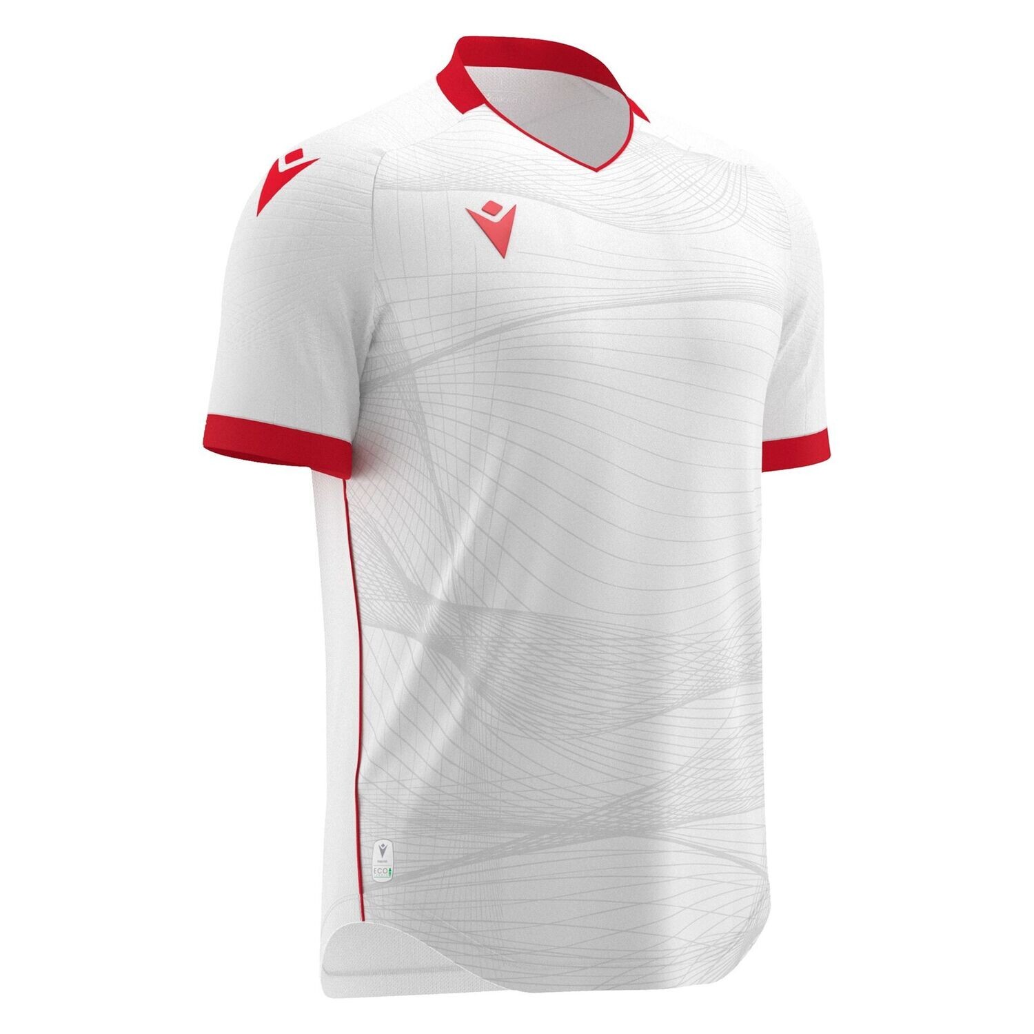 MACRON - WYVERN ECO Matchday Shirt, Farbe: weiss/rot - 0102