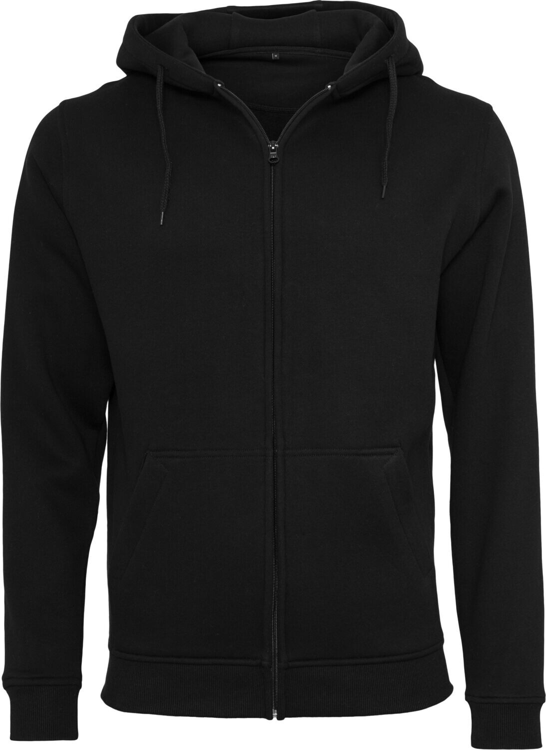 BY 012 Kapuzen Sweatjacke, Farbe: schwarz