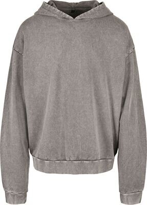 BY 191 Herren Hoodie Acid Wash Oversize