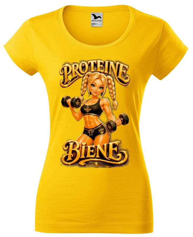 W-Funshirt Proteinbiene DamenShirt MF161 W-Funshirt Proteinbiene DamenShirt MF161
