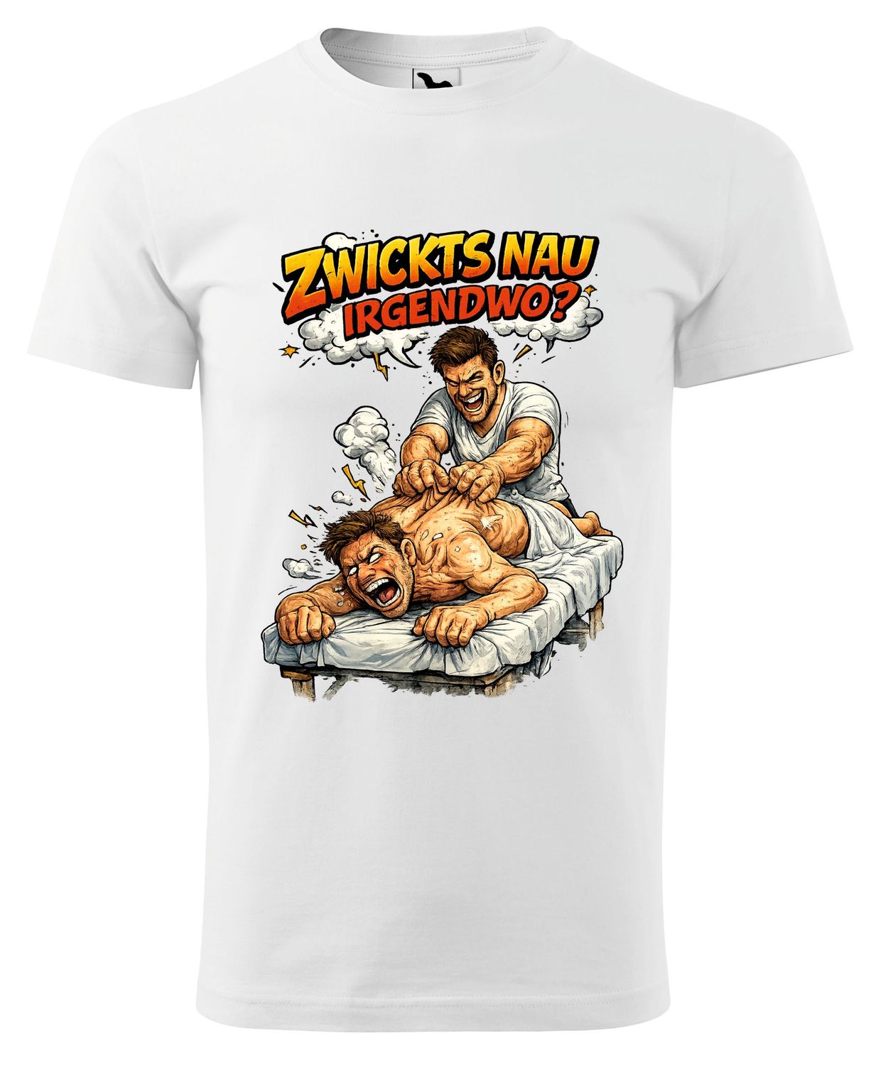 W-Funshirt Masseur Zwickts nau