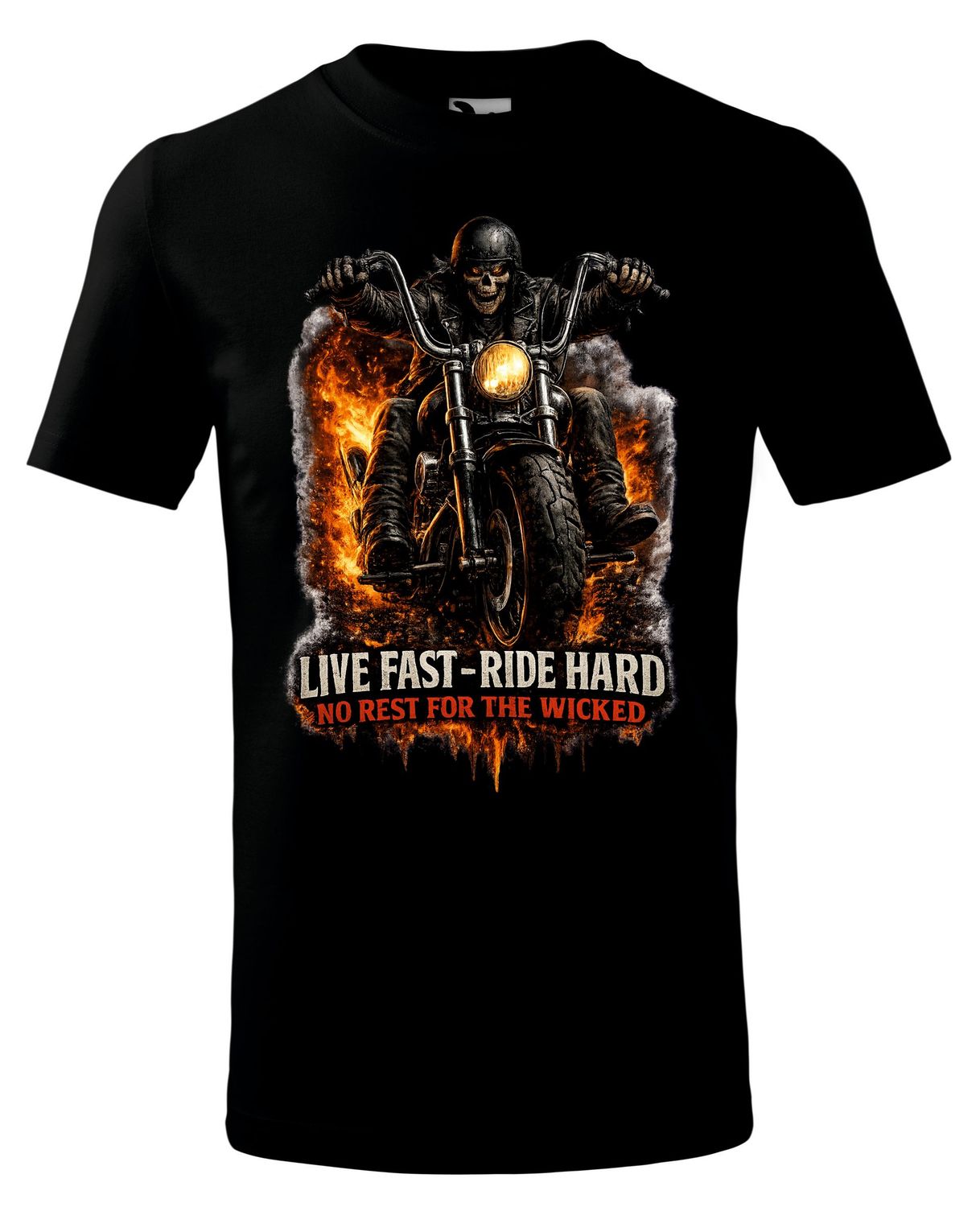 W-Funshirt Live fast ride hard W-Funshirt Live fast ride hard