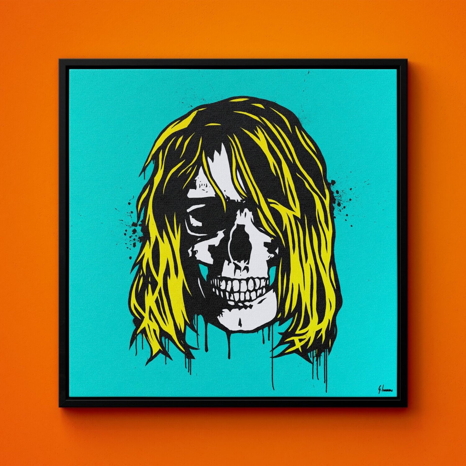 Kurt Cobain Skull - Dead Famous Collection